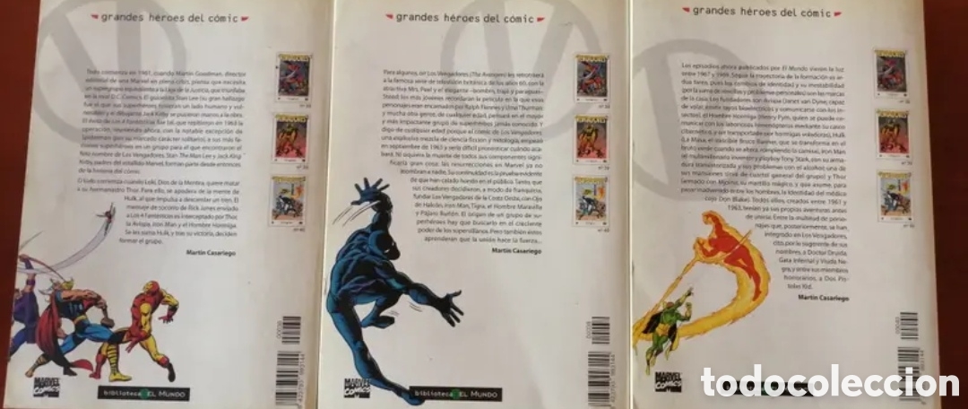 C&oacute;mics: Pack Los Vengadores Tomo 1, 2 y 3 El Mundo Marvel - Foto 2