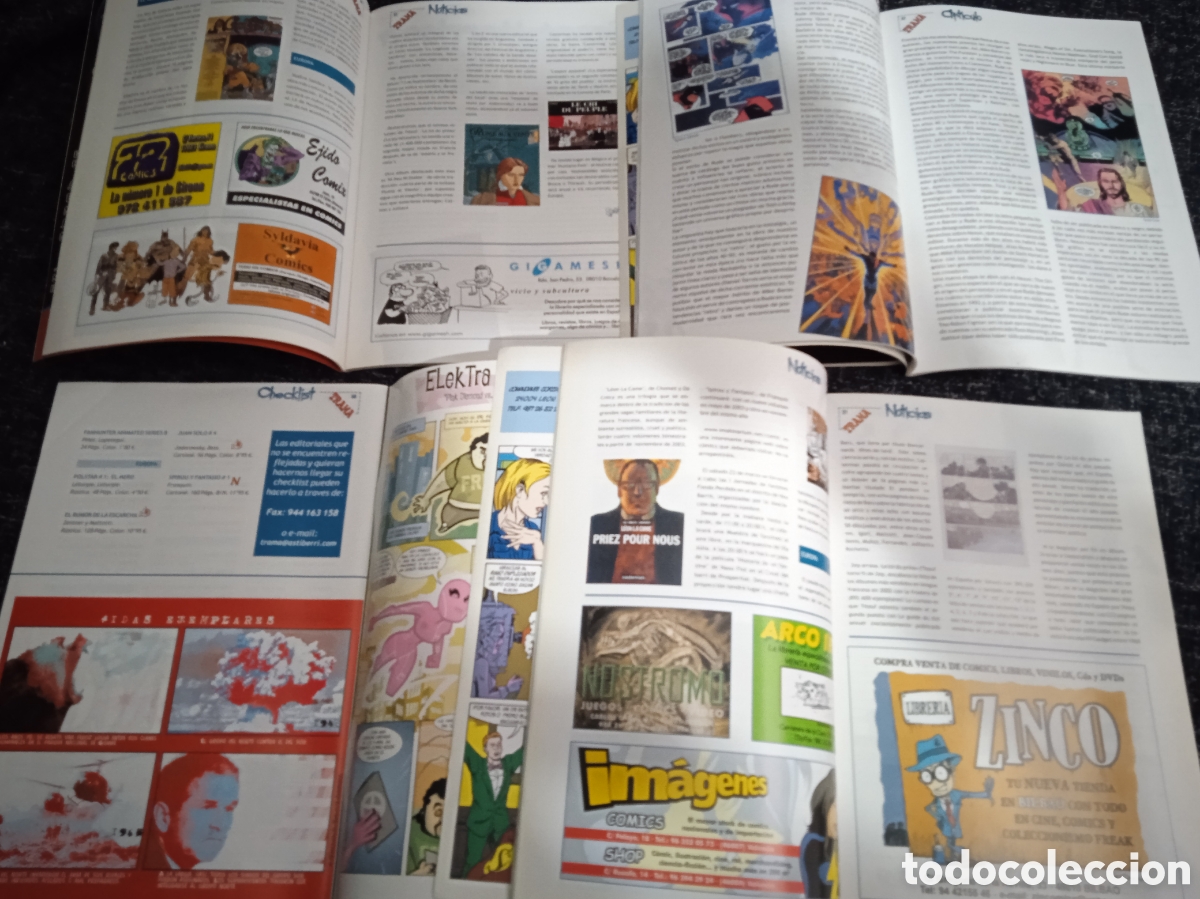 C&oacute;mics: REVISTA DE COMICS TRAMA - LOTE DE 5 EJEMPLARES - Foto 2