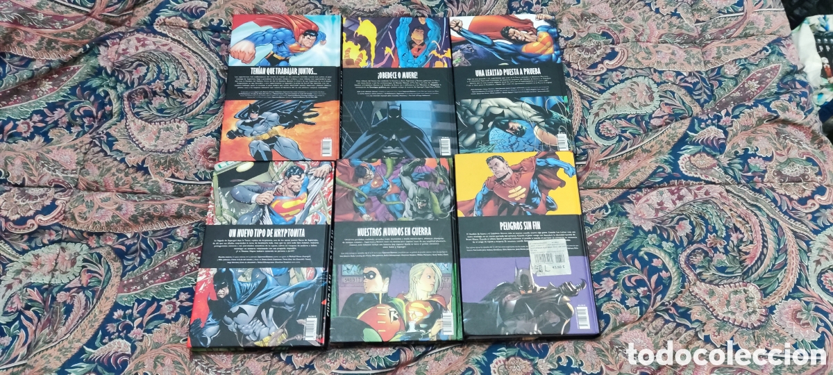 C&oacute;mics: SUPERMAN/BATMAN COLECCI&Oacute;N COMPLETA - Foto 2
