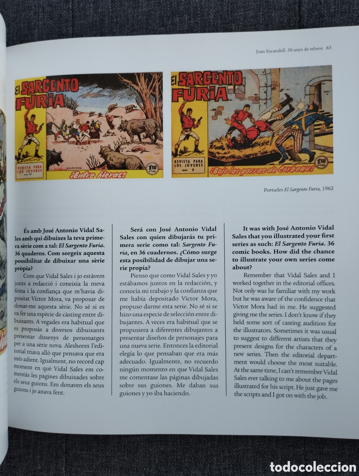 C&oacute;mics: JOAN ESCANDELL. 50 ANYS DE TEBEOS. 1959 - 2009 - Foto 12