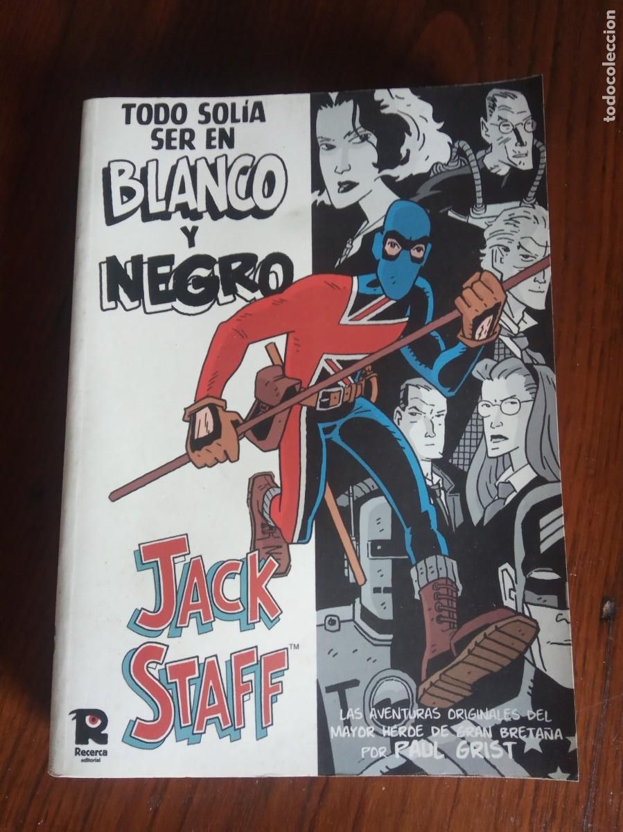 C&oacute;mics: Jack staff. Todo solia ser en blanco y negro. - Foto 1