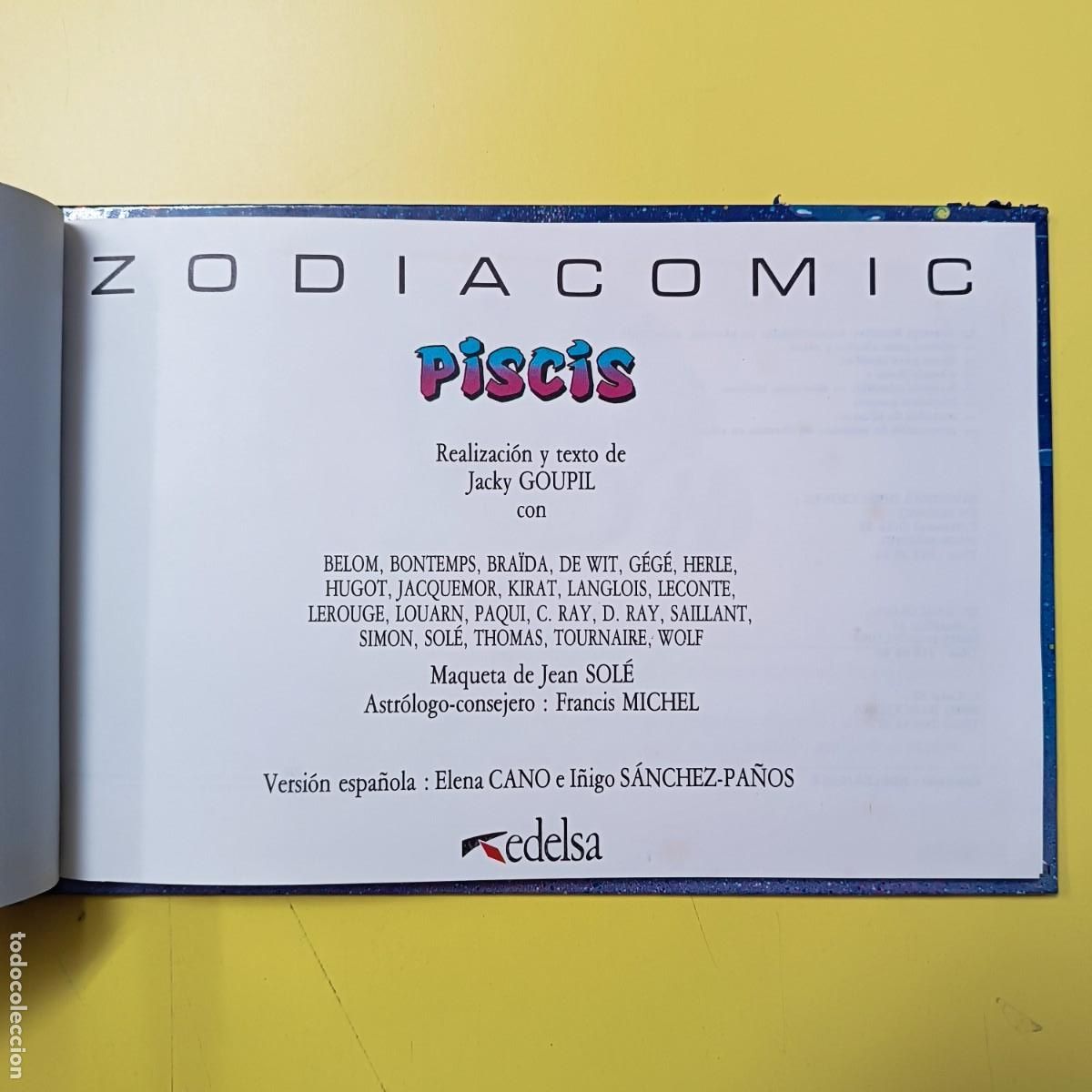 C&oacute;mics: ZODIACOMIC PISCIS - EDELSA - VERSION ESPA&Ntilde;OLA - JACKY GOUPIL - Foto 3
