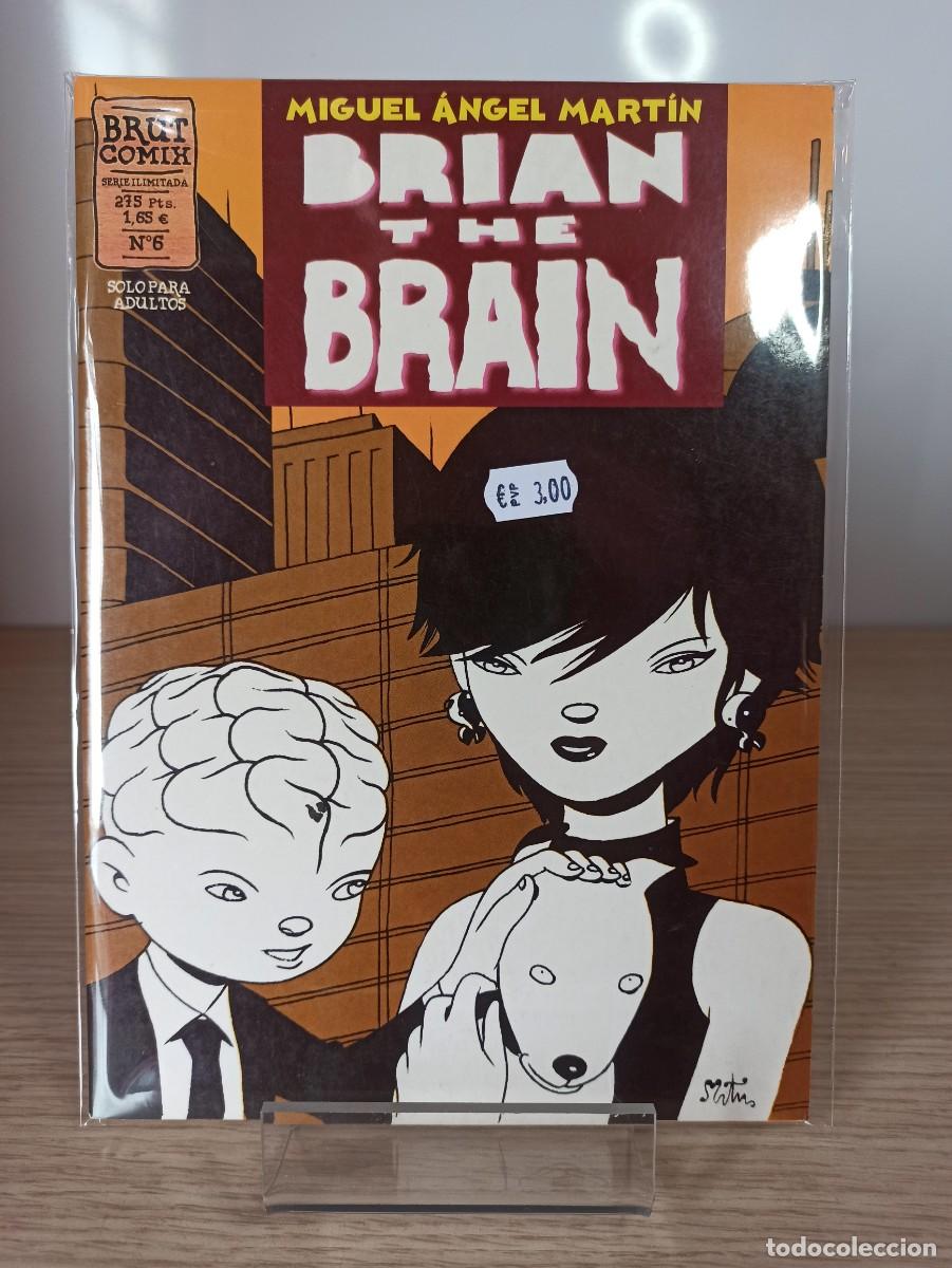 C&oacute;mics: BRIAN THE BRAIN (Ed. Brut Comix) N&ordm; 6 - Foto 1