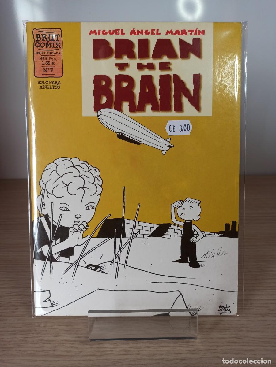 C&oacute;mics: BRIAN THE BRAIN (Ed. Brut Comix) N&ordm; 7 - Foto 1