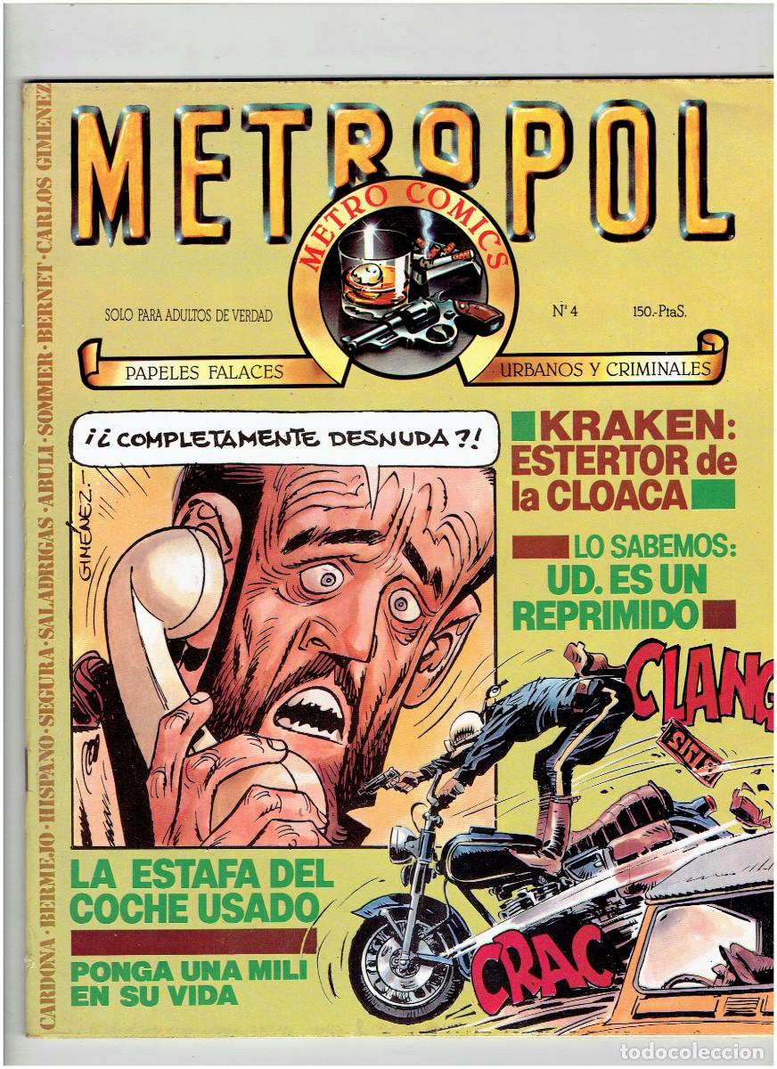 C&oacute;mics: * METROPOL * EDICIONES METROPOL 1983 * LOTE 2 N&ordm; 4, 5, EXCELENTES * - Foto 2