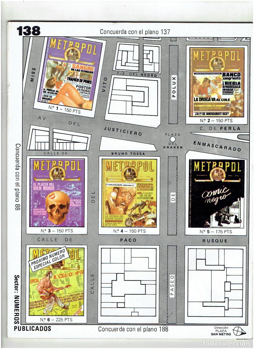 C&oacute;mics: * METROPOL * EDICIONES METROPOL 1983 * LOTE 2 N&ordm; 4, 5, EXCELENTES * - Foto 5