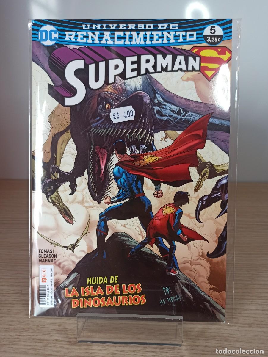C&oacute;mics: SUPERMAN &rdquo;Huida de la isla de los dinosaurios&rdquo; (Ed. Ecc) N&ordm; 5 (Universo DC renacimiento) - Foto 1