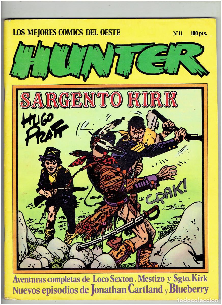 C&oacute;mics: * HUNTER * N&ordm; 11. EL MEJOR COMIC DEL OESTE * RIEGO EDICIONES A&Ntilde;OS 70. 100 PTS. * - Foto 1