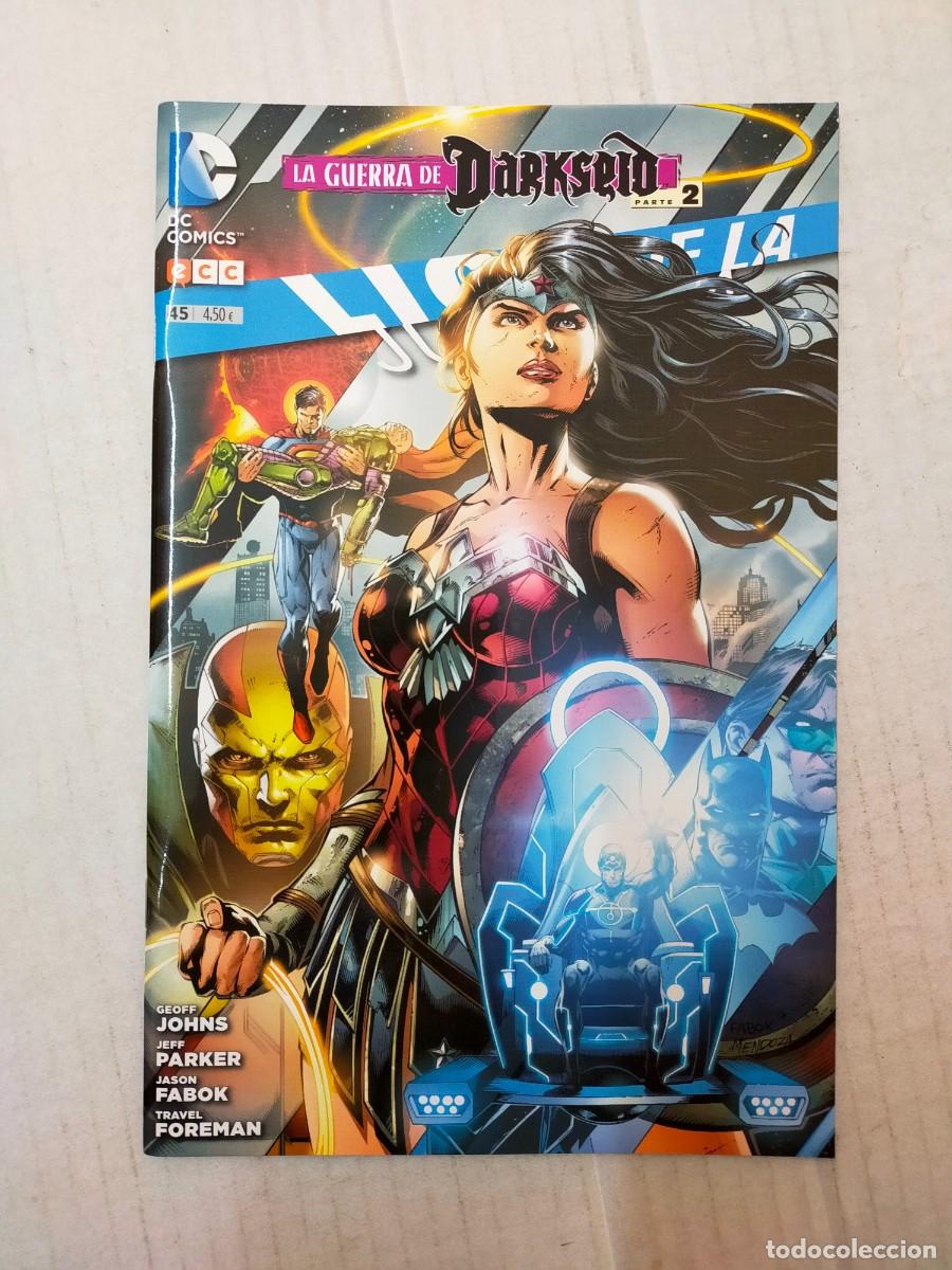 C&oacute;mics: LIGA DE LA JUSTICIA n&ordm; 45. LA GUERRA DE DARKSEID, PARTE 2. ECC - Foto 1