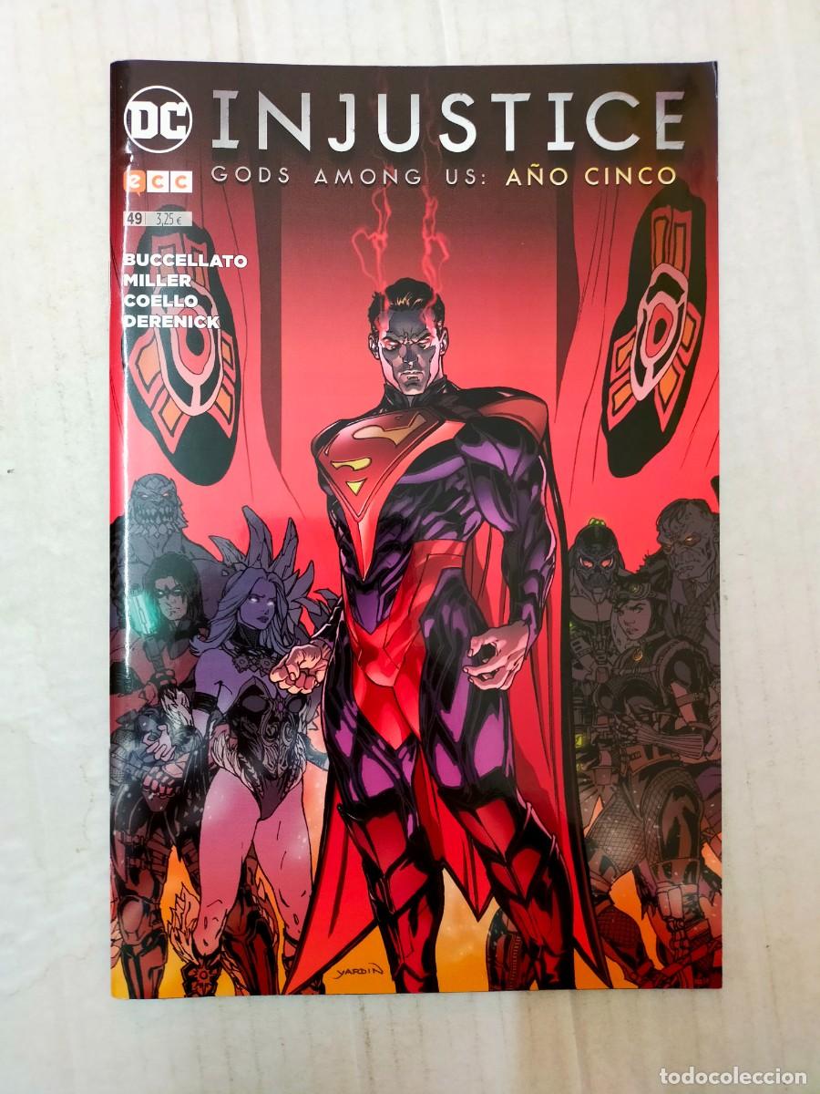 C&oacute;mics: INJUSTICE A&Ntilde;O CINCO n&ordm; 49. Buccellato, Miller, Coello, Derenick. ECC - Foto 1