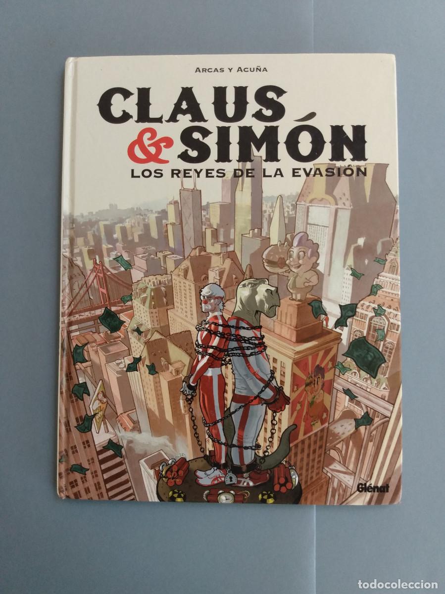 C&oacute;mics: Claus & Sim&oacute;n Los reyes de la evasi&oacute;n. Arcas-Acu&ntilde;a. Glenat - Foto 1