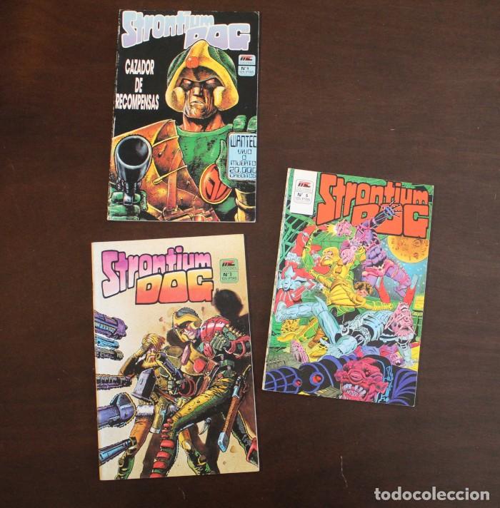 C&oacute;mics: LOTE 3 COMICS STRONTIUM DOG 3 4 5 MC EDICIONES CARLOS EZQUERRA - Foto 1