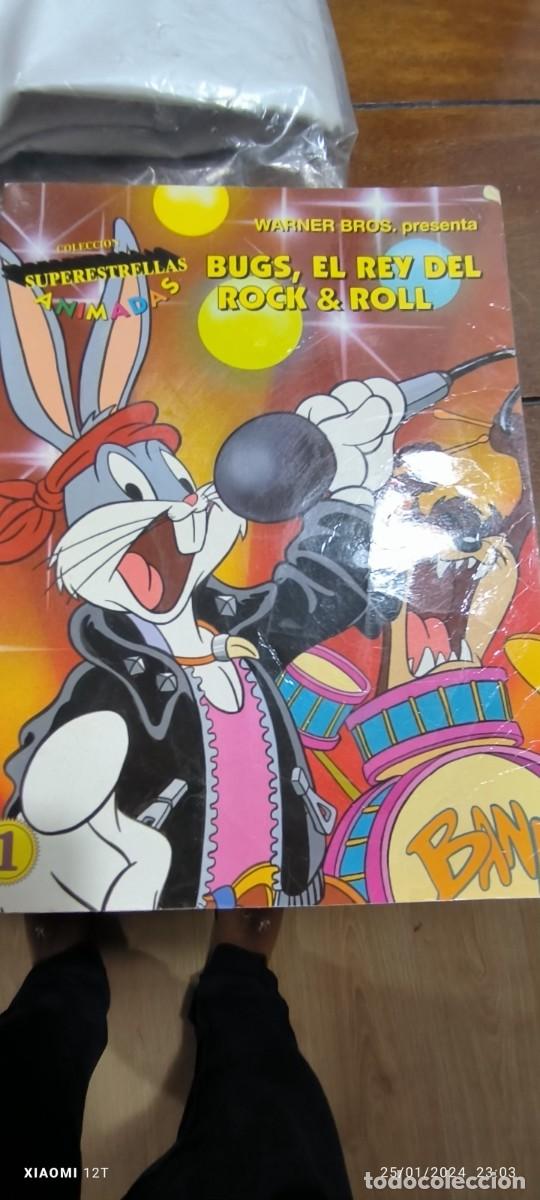 C&oacute;mics: Superestrellas animadas numero 1: Bugs, el rey del Rock & Roll - Foto 1
