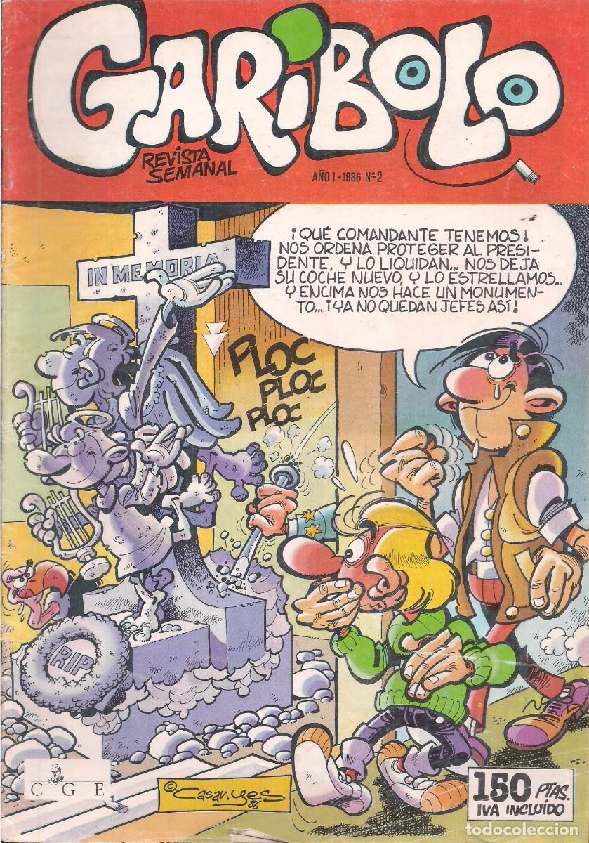 C&oacute;mics: GARIBOLO N&ordm; 2. CIA. GRAL. DE EDICIONES, 1986 - Foto 1
