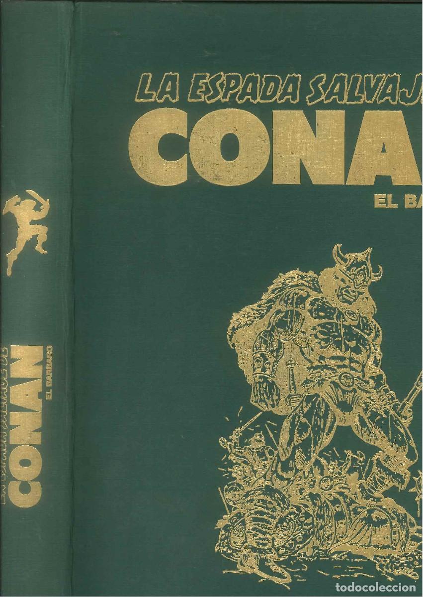 C&oacute;mics: tapa encuadernar ESPADA SALVAJE CONAN - Foto 1
