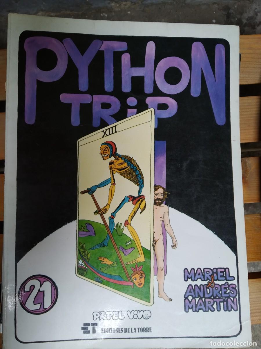 C&oacute;mics: Papel Vivo 21. Python Trip - Mariel / Andr&eacute;s Mart&iacute;n - Foto 1