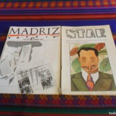 Cómics: MADRIZ Nº 17 AYUNTAMIENTO DE MADRID 1985 Y STAR Nº 51 BRUCE SPRINGSTEEN BIGAS LUNA 1979.