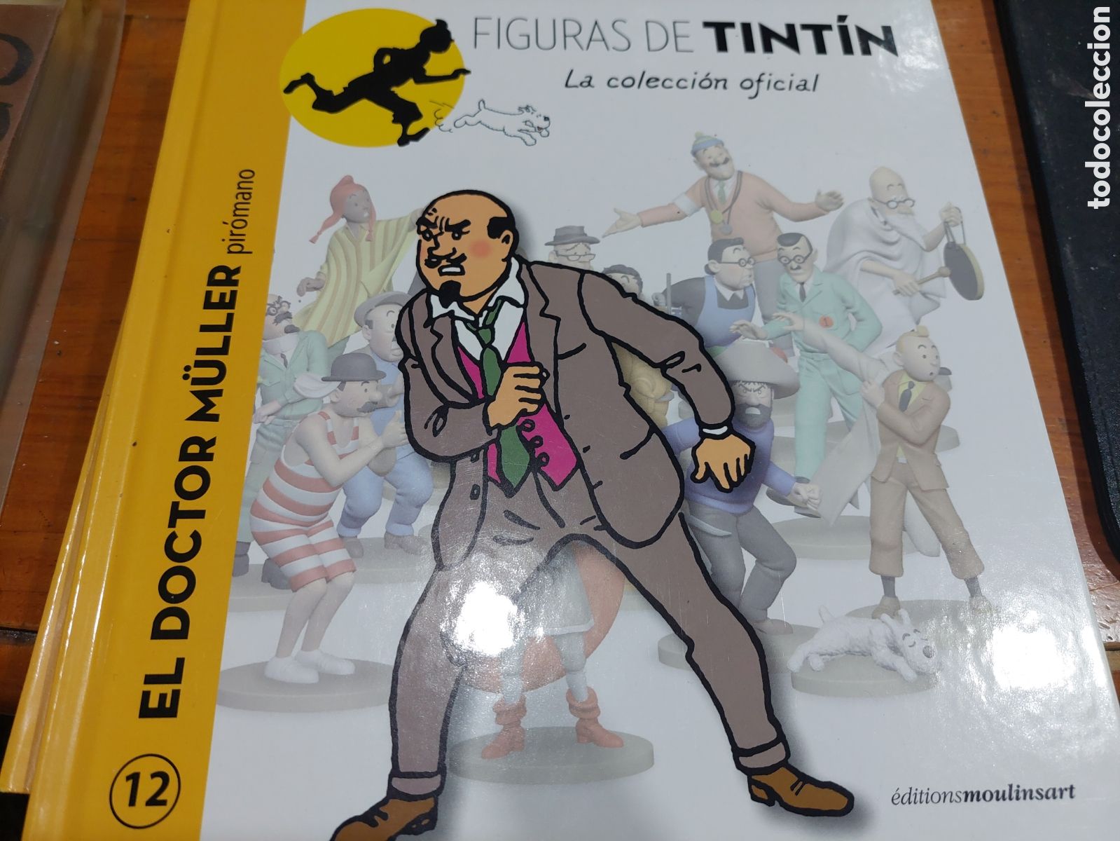 C&oacute;mics: Lote de Seis libros de la Colecci&oacute;n FIGURAS DE TINTIN con pasaportes - Foto 3