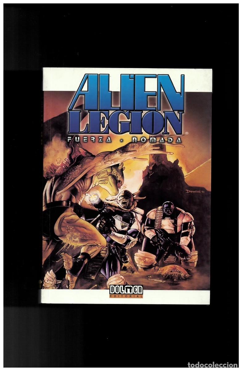 C&oacute;mics: Al&iacute;en legi&oacute;n 1, fuerza n&oacute;mada, Dolmen en perfecto estado