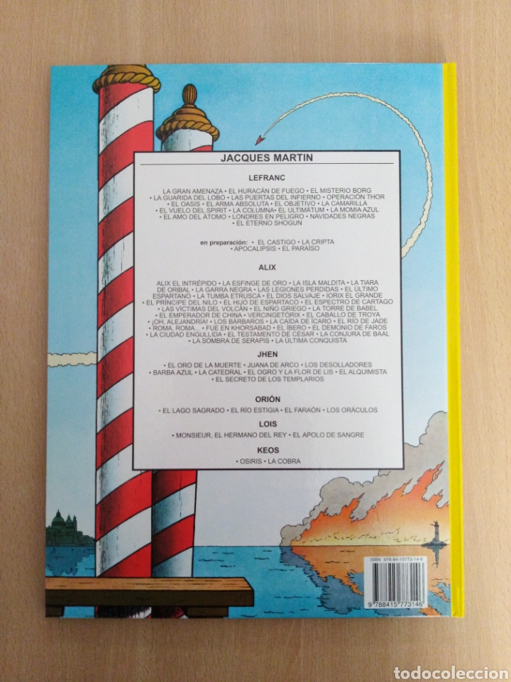 C&oacute;mics: LEFRANC - EL ARMA ABSOLUTA. J. Martin / G. Chaillet - Foto 2