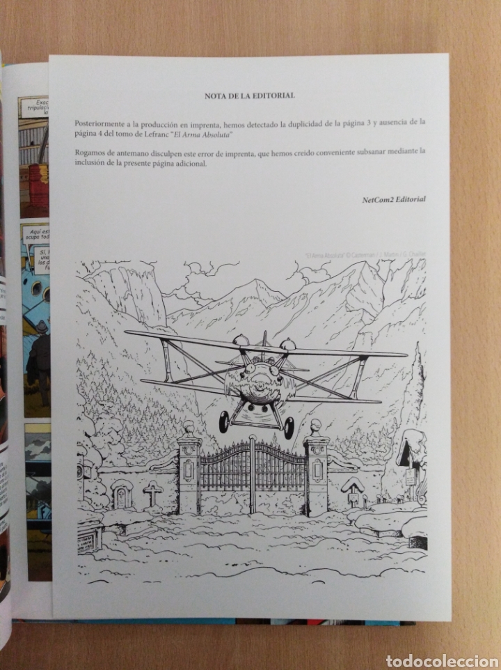 C&oacute;mics: LEFRANC - EL ARMA ABSOLUTA. J. Martin / G. Chaillet - Foto 5