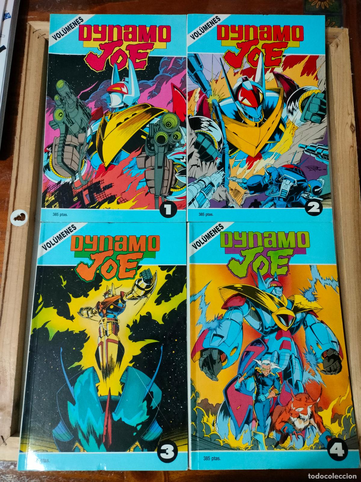 C&oacute;mics: DYNAMO JOE .COLECCI&Oacute;N COMPLETA EN 4 TOMOS. FIRST COMICS. - Foto 1