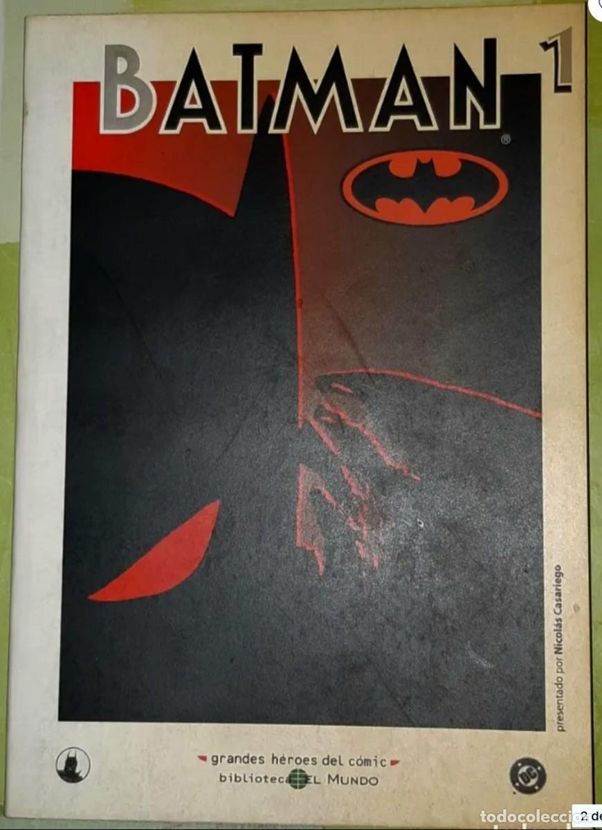 C&oacute;mics: TEBEOS-COMICS GOYO ● BATMAN COMPLETA ● EL MUNDO ● SQE X0123 ● - Foto 2