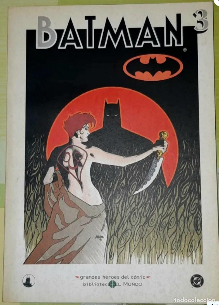 C&oacute;mics: TEBEOS-COMICS GOYO ● BATMAN COMPLETA ● EL MUNDO ● SQE X0123 ● - Foto 3