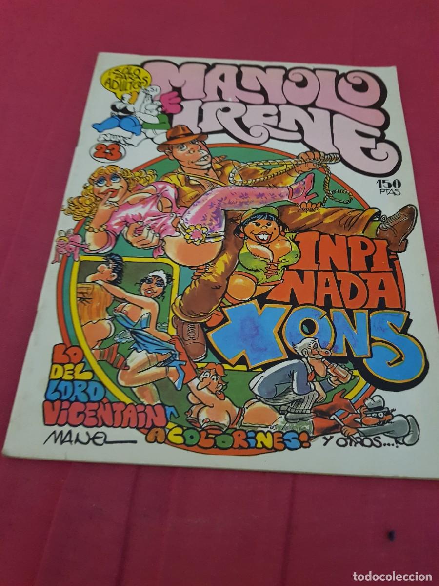 C&oacute;mics: Lote,9 C&oacute;mics adultos,Manolo e irene - Foto 4
