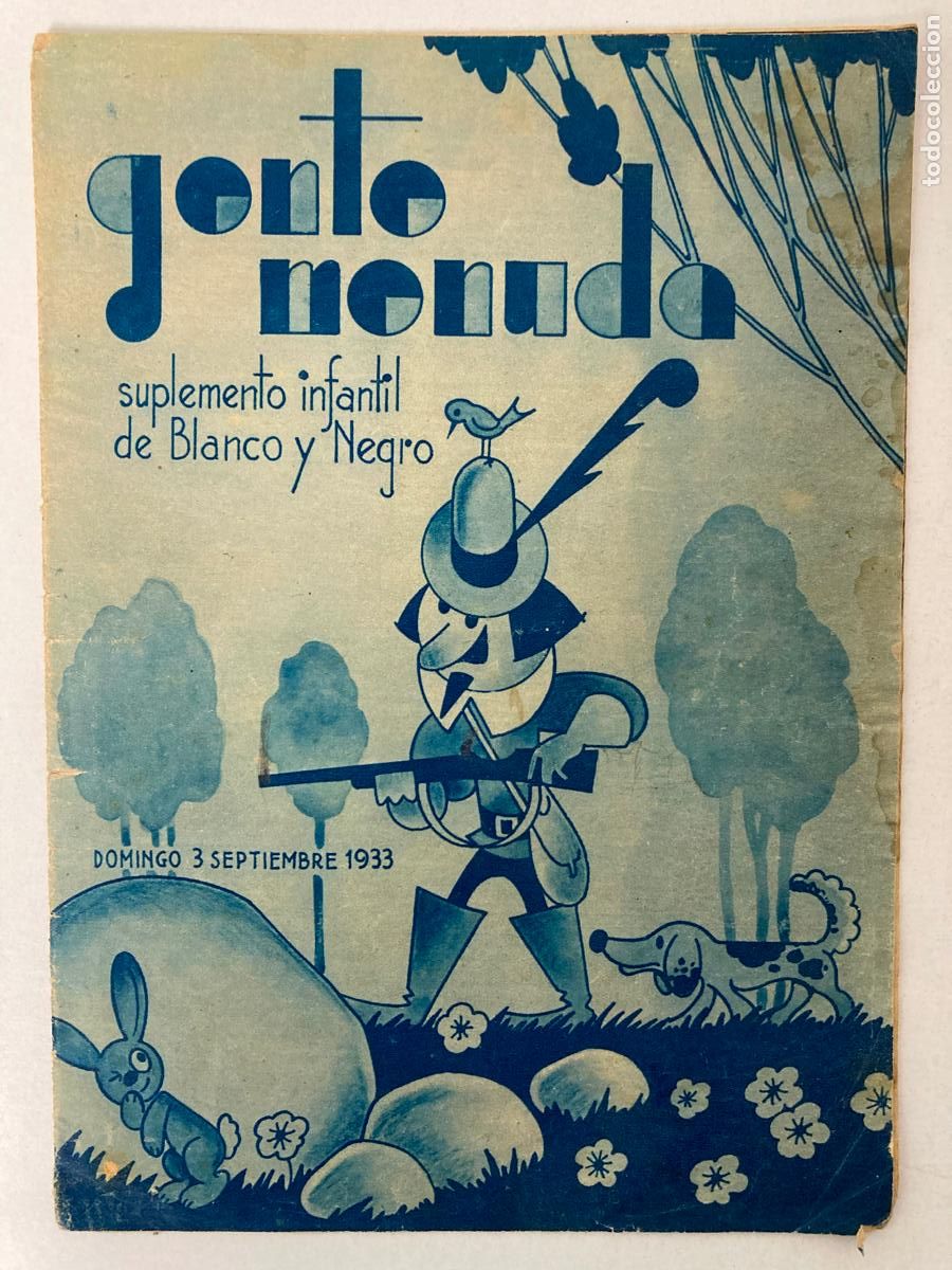 Fumetti: GENTE MENUDA, SUPLEMENTO INFANTIL - SEPTIEMBRE 1933