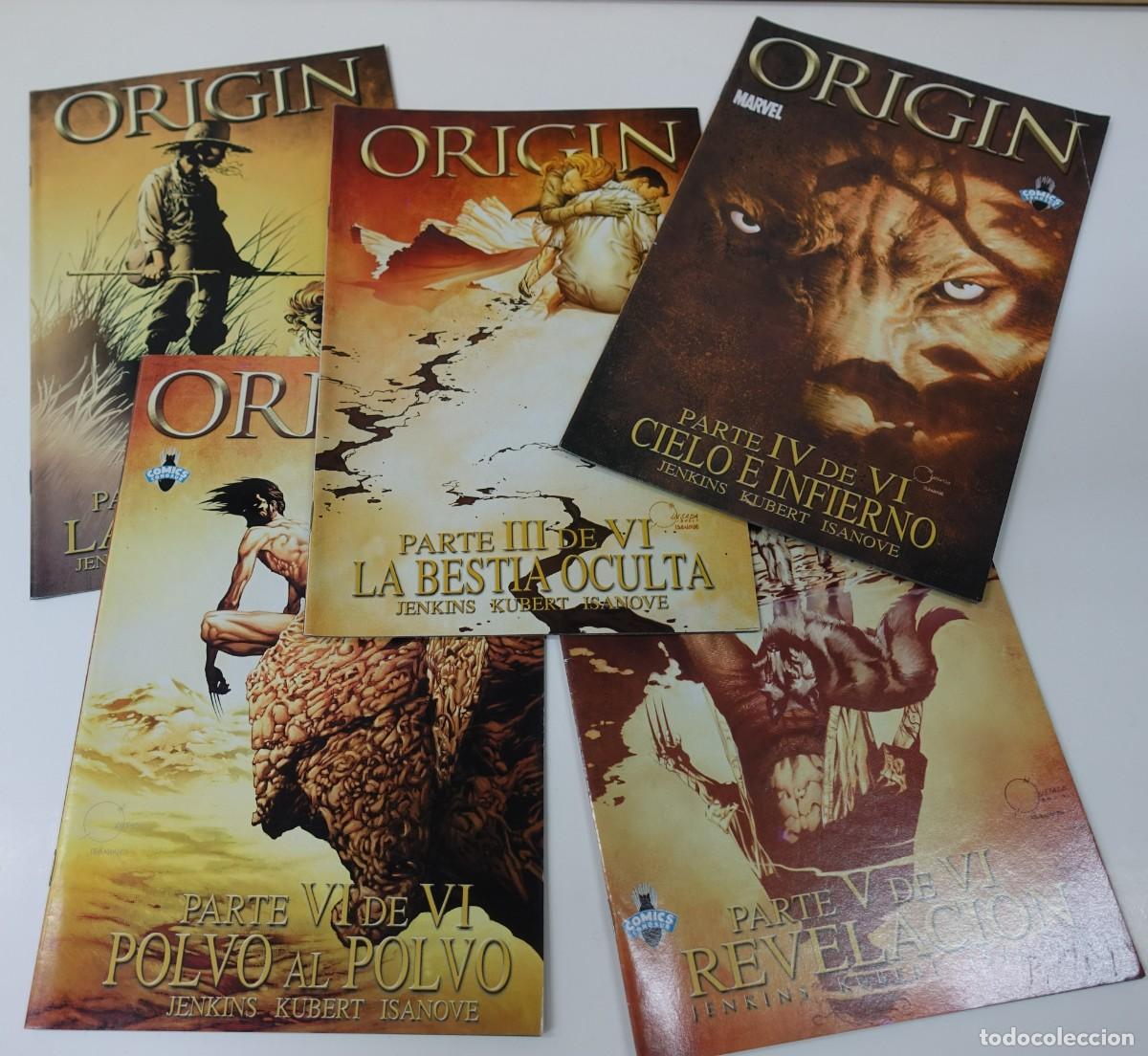 C&oacute;mics: WOLVERINE ORIGIN. 5 N&Uacute;MEROS DE 6 QUE SON COMPLETA. MARVEL. COMICS CONOSUR.ARGENTINA. - Foto 1