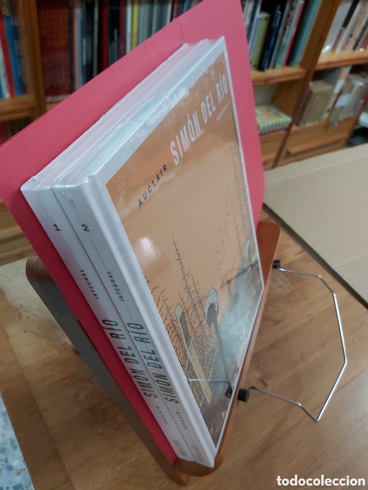 C&oacute;mics: * SIM&Oacute;N DEL R&Iacute;O : AUCLAIR * COMPLETO 2 INTEGRALES CARTON&Eacute; * PONENT MON 2017 * - Foto 2