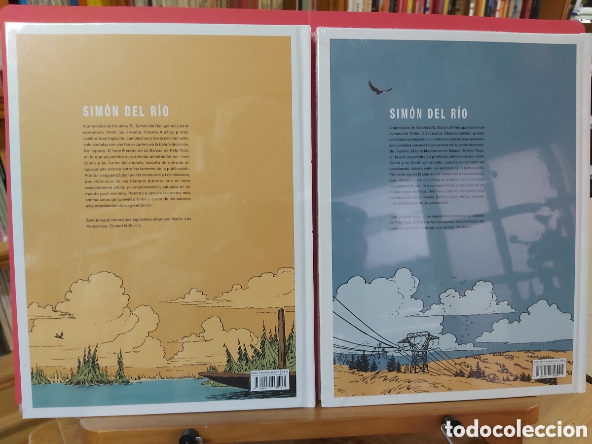 C&oacute;mics: * SIM&Oacute;N DEL R&Iacute;O : AUCLAIR * COMPLETO 2 INTEGRALES CARTON&Eacute; * PONENT MON 2017 * - Foto 11