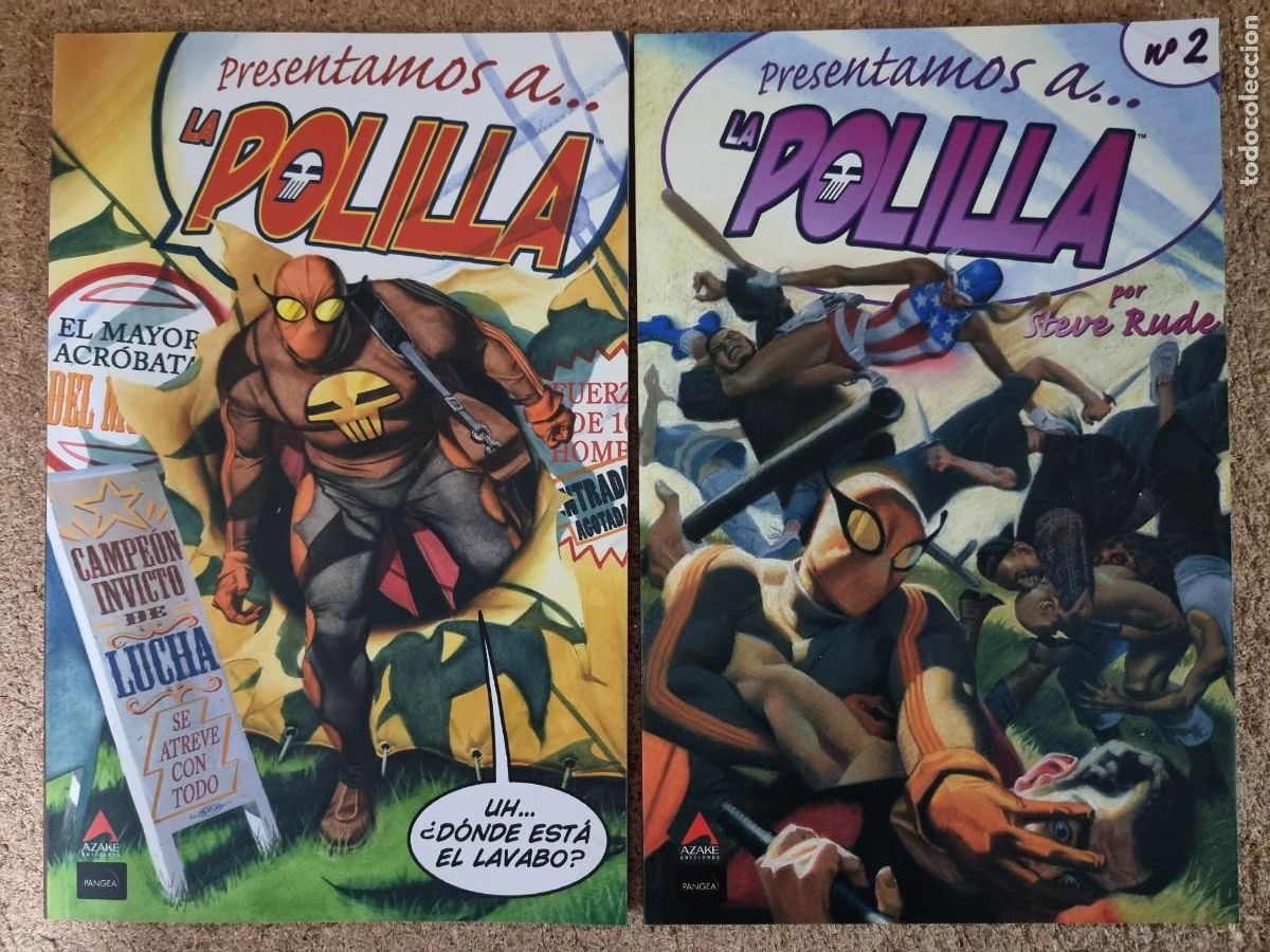 C&oacute;mics: La Polilla, completa 2 numeros - Azake Ediciones 2006 - Foto 1