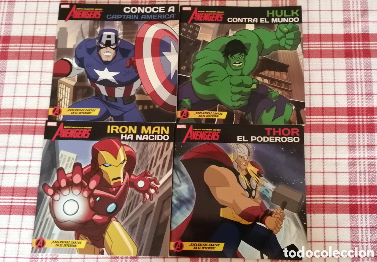 C&oacute;mics: Colecci&oacute;n C&oacute;mic + Cartas Avenger's Earth's Mightiest Heroes Marvel 2011