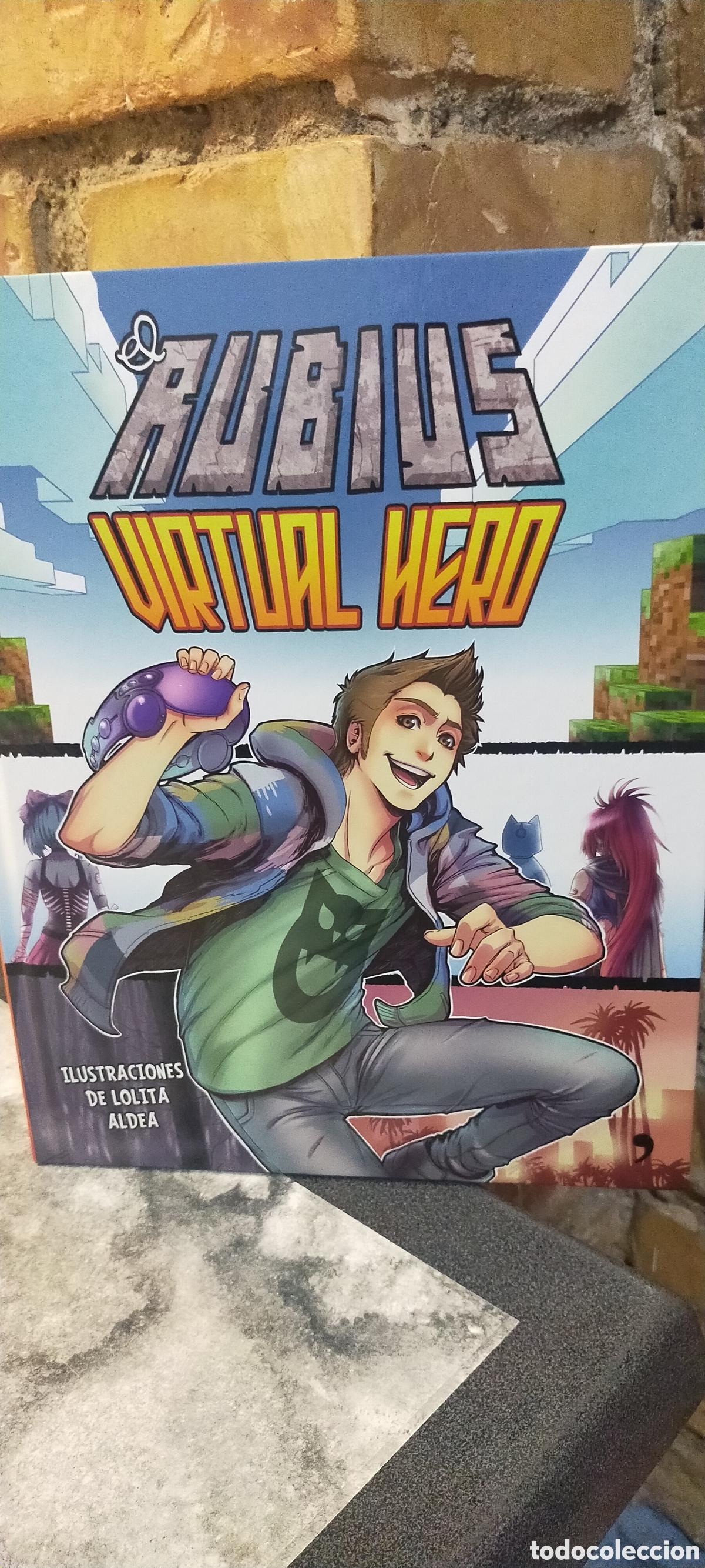 C&oacute;mics: El Rubius virtual Hero ilustraciones Lolita Aldea - Foto 1