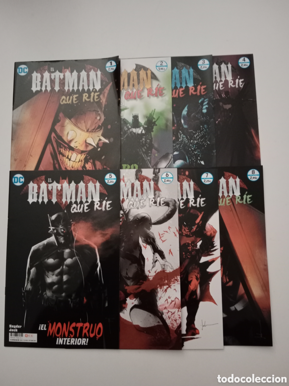 C&oacute;mics: EL BATMAN QUE RIE. N&deg; 1 AL 8 (COMPLETA). SNYDER, JOCK. ECC. - Foto 1