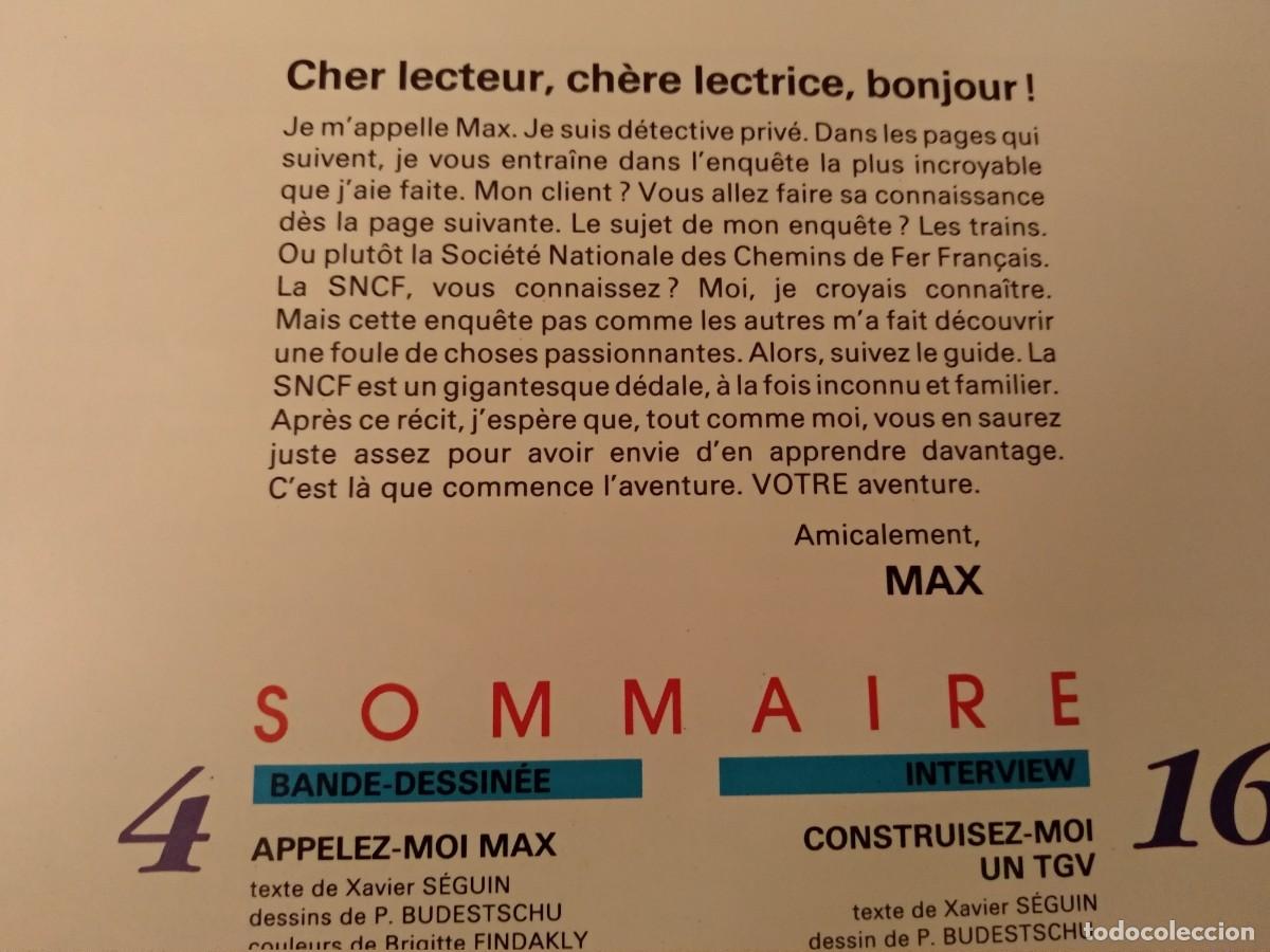 C&oacute;mics: MAX LE PRIV&Eacute;, COMIC, SNCF - Foto 7