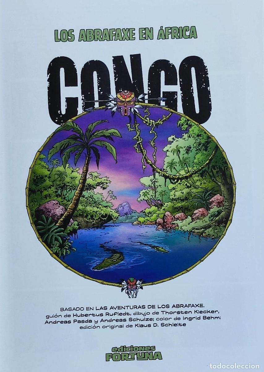 C&oacute;mics: CONGO LOS ABRAFAXE EN AFRICA - 2011 EDITORIAL FORTUNA. - Foto 5