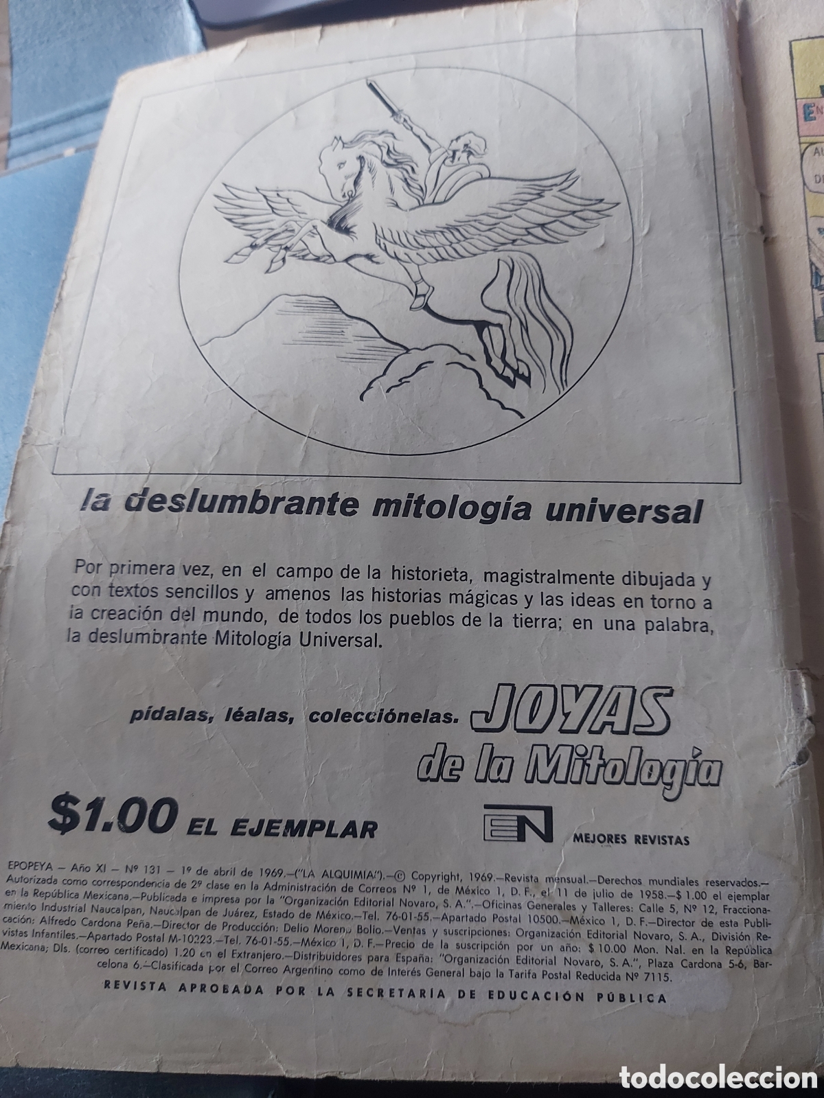 C&oacute;mics: EPOPEYA NUM 131 1.4.1969 LA ALQUIMIA - Foto 3