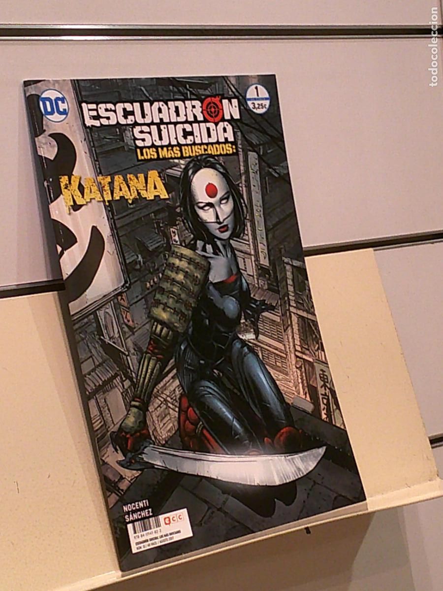 C&oacute;mics: ESCUADRON SUICIDA LOS MAS BUSCADOS KATANA N&ordm; 1 DE 5 DC COMICS - ECC - Foto 1
