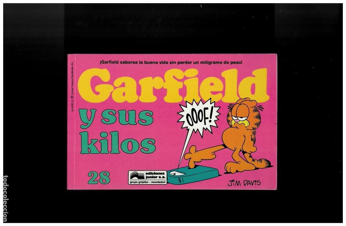 C&oacute;mics: Garfield y sus kilos 28, Junior en perfecto estado - Foto 1