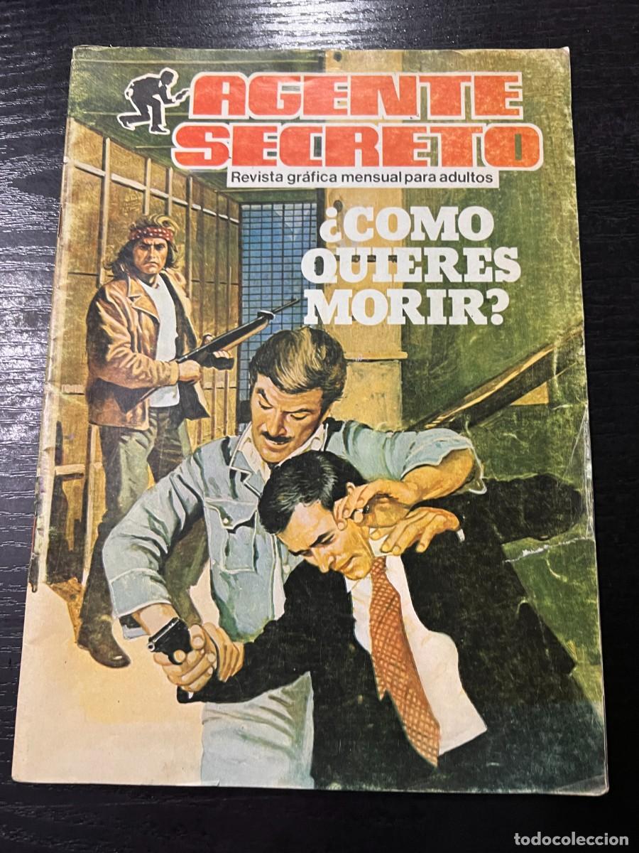 Comics : AGENTE SECRETA. N&ordm; 12.- &iquest;COMO QUIERES MORIR? EPESA.
