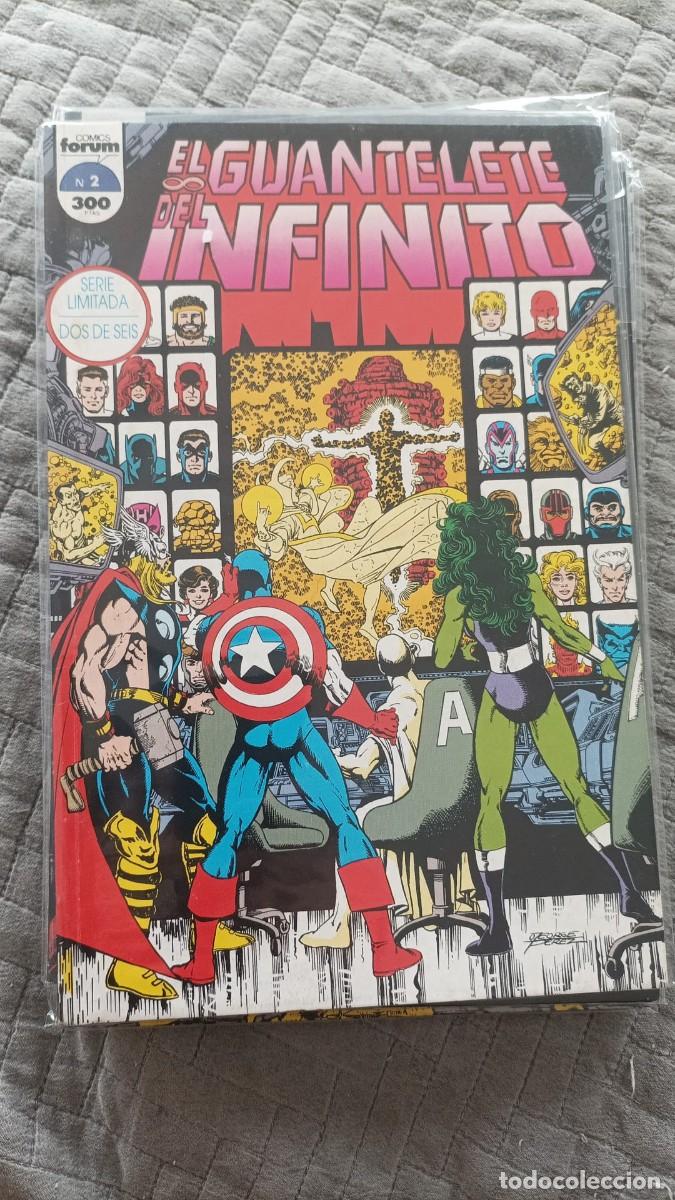 C&oacute;mics: El Guantelete del Infinito 1 al 6 - Marvel Comics - Forum 1992 - Foto 3
