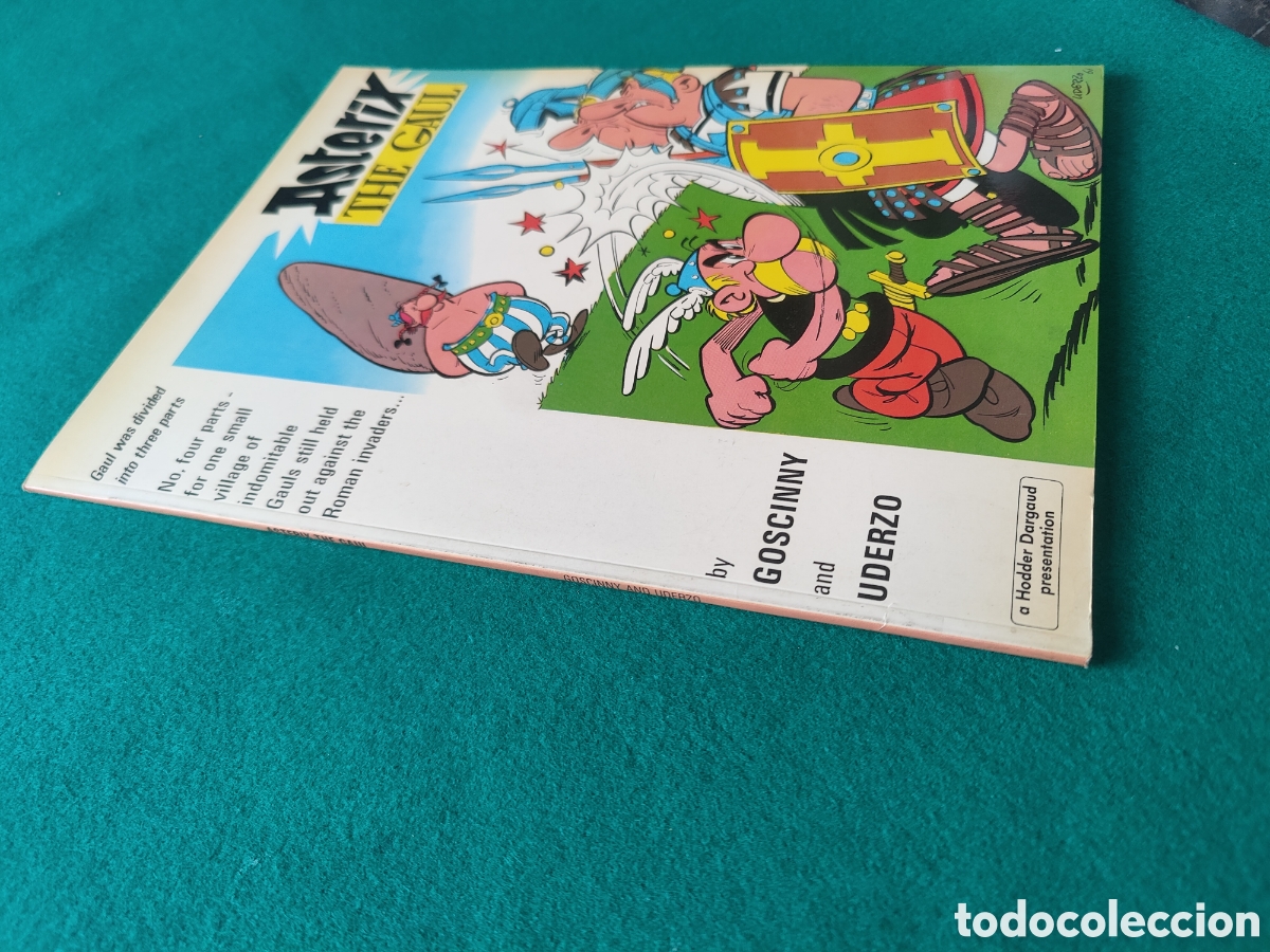 C&oacute;mics: ASTERIX THE GAUL - GOSCINY - UDERZO -HODDER DARGAUD - 1981 - Foto 3