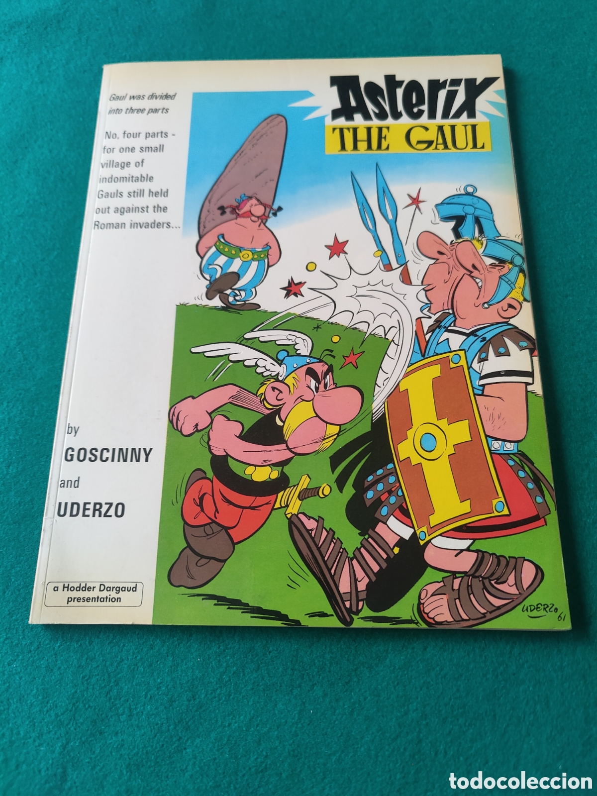 C&oacute;mics: ASTERIX THE GAUL - GOSCINY - UDERZO -HODDER DARGAUD - 1981 - Foto 1