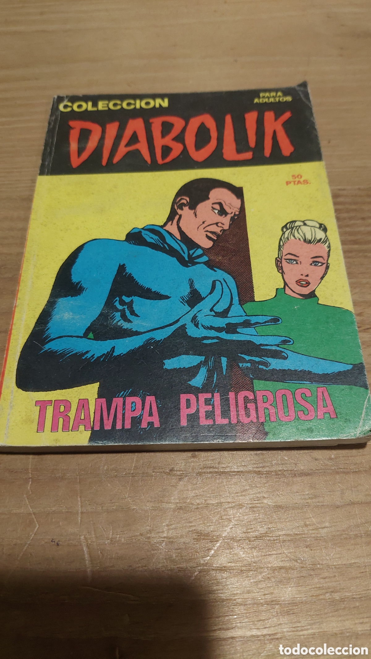 C&oacute;mics: 1978 coleccion diabolik trampa peligrosa n&uacute;mero 1