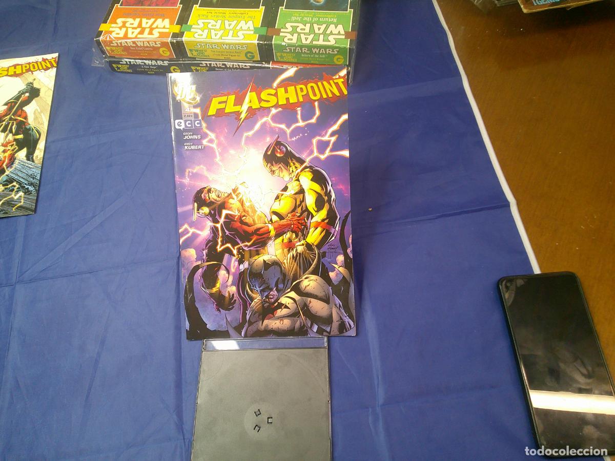 C&oacute;mics: Flashpoint Ecc obra completa 4 numeros Muy buen estado - Foto 5