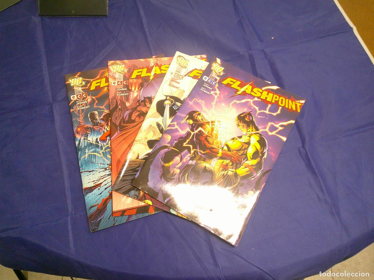 C&oacute;mics: Flashpoint Ecc obra completa 4 numeros Muy buen estado - Foto 1