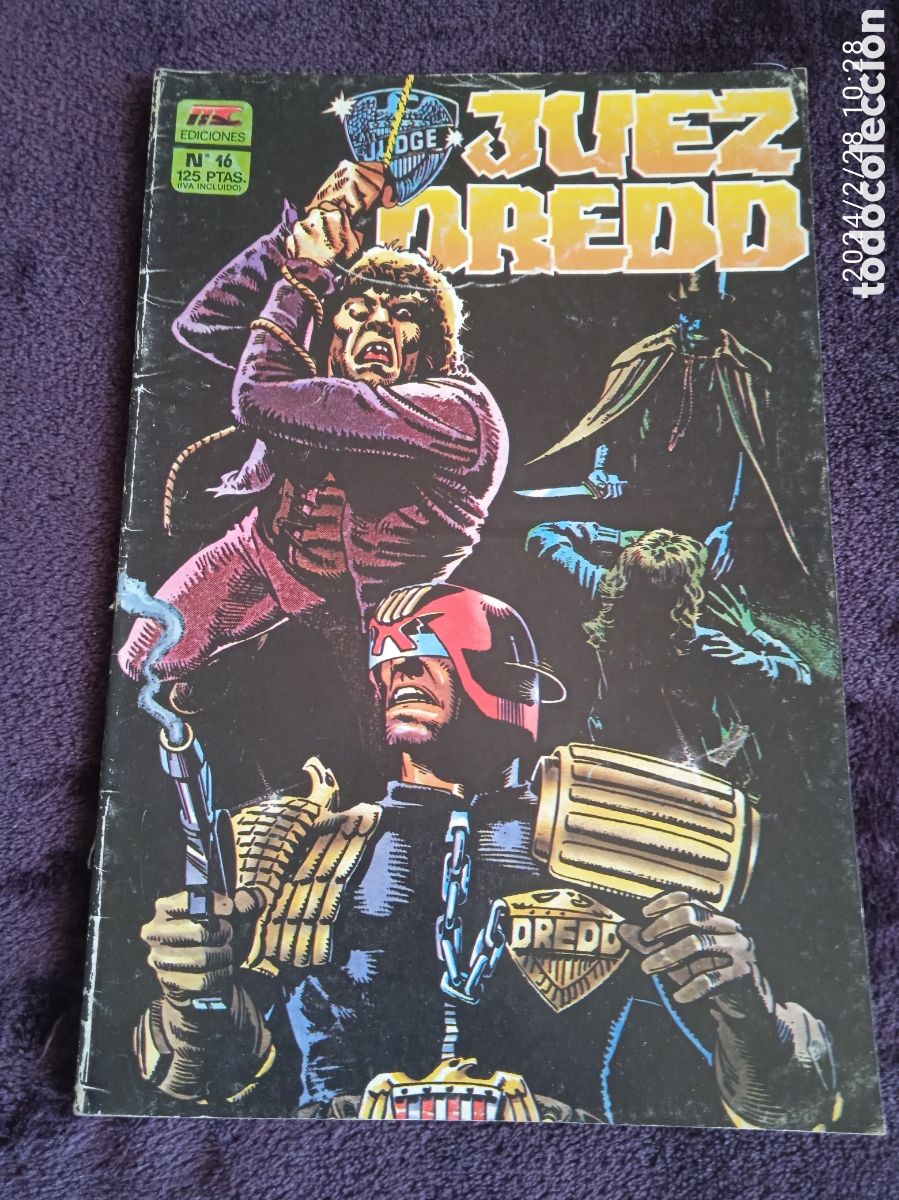 C&oacute;mics: JUDGE DREDD N&ordm; 16 - EDITA : EDICIONES MC - Foto 1